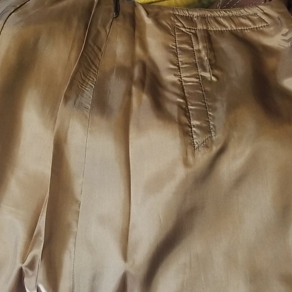 Moschino Leaf Pattern Wool Wrap Skirt - Picture 12 of 13